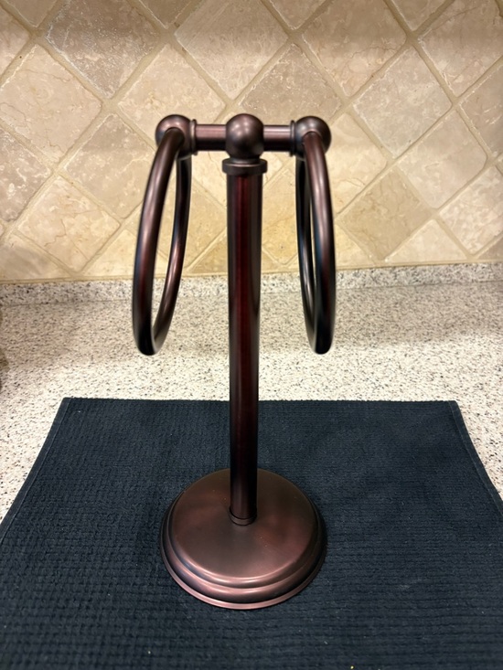 Other - Toilet Paper Holder Freestanding Modern Bathroom Accessory Rustic Bronze